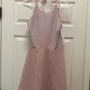 Pink formal dress